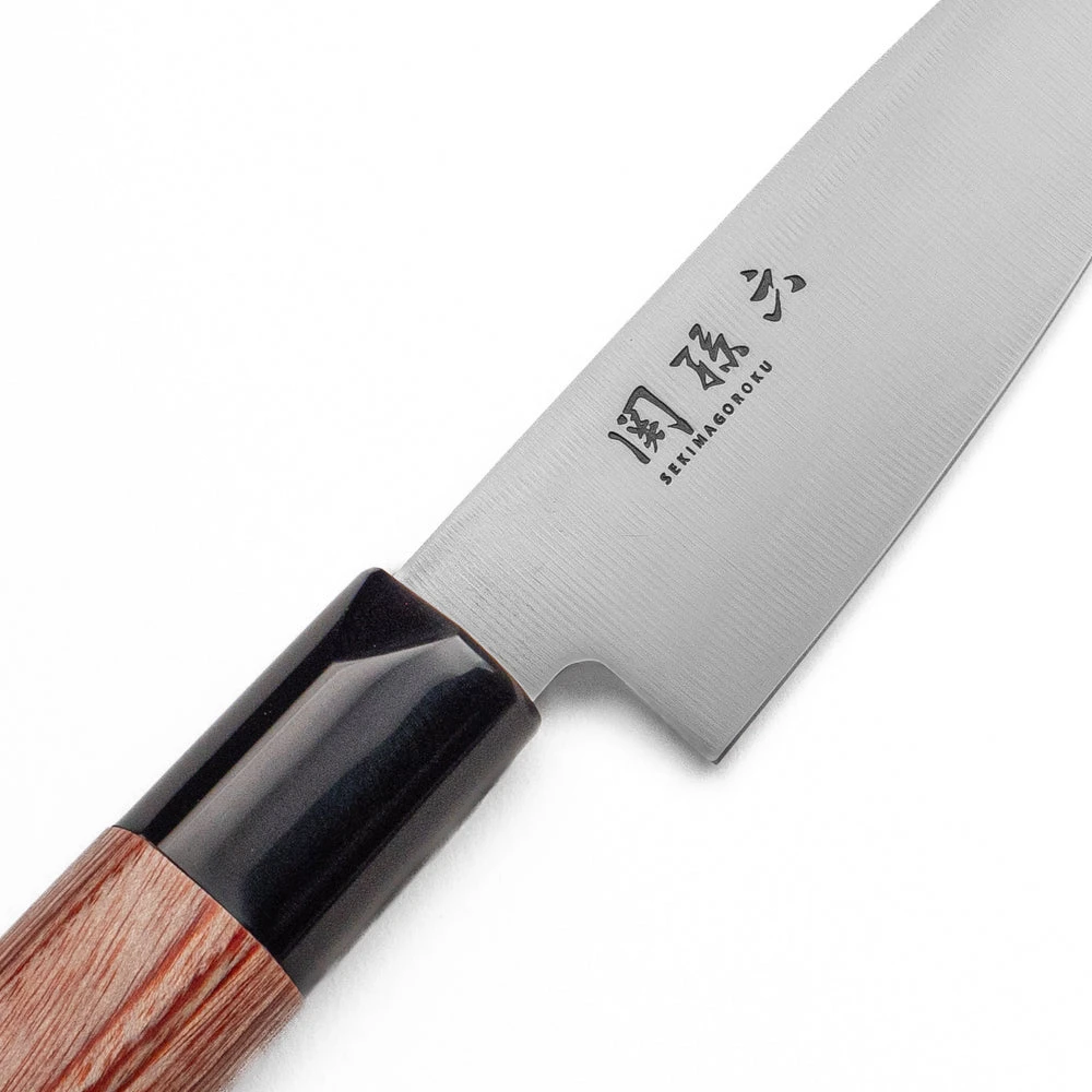 Seki Magoroku Redwood Paring Knife – 3.9 In 5 Seki Magoroku Redwood Paring Knife – 3.9 In - Image 3