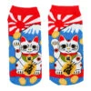 Japanese Maneki Neko Socks