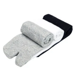 3 Pairs Of Japanese Tabi Socks
