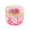 Pink Flowered Metal Tea Caddy -Shibui Store 3 min