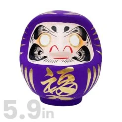 Japanese Daruma - Violet 15 Japanese Daruma - Violet -Shibui Store 35 min