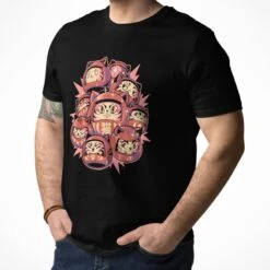 Japanese Cat T-Shirt - Daruma Cat -Shibui Store 35 min 002d8a41 2f7b 41b5 9bff 1b8c97bf234f