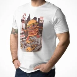 Japanese T-Shirt - Burgerzilla -Shibui Store 41 min 7fb7038e 17d9 466d 8d03 ddffdbad2272