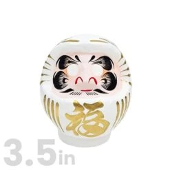 White Japanese Daruma – 3.5” To 5.9” -Shibui Store 43 min