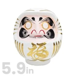 White Japanese Daruma – 3.5” To 5.9” -Shibui Store 47 min