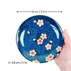 Set Of 5 Japanese Plates - Sakura -Shibui Store 72 min 06aa4134 8bbb 41bd a994 215130ab7c56