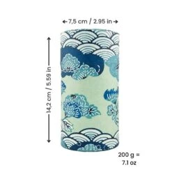 Japanese Tea Box - Aoi Nami -Shibui Store BoiteaTheJaponaiseAoiNami min