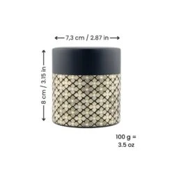 Japanese Tea Box - Kuro Hanabishi -Shibui Store BoiteaTheJaponaiseKuroHanabishi min