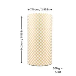 Japanese Tea Box - Golden Checkerboard 8 Japanese Tea Box - Golden Checkerboard -Shibui Store BoiteaTheJaponaiseUmeSakura 2 min
