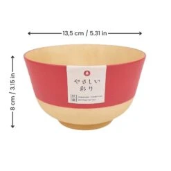 Japanese Rice Bowl - Akaneiro -Shibui Store BolaRizJaponaisAkaneiro min