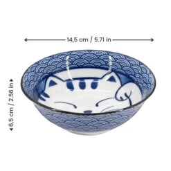 Cat Bowl Set -Shibui Store Coffret2BolsJaponaisChat min