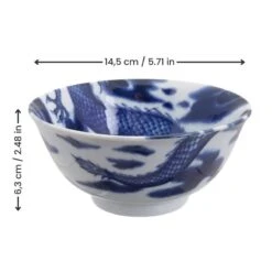 Set Of 2 Japanese Dragon Bowls -Shibui Store Coffret2BolsJaponaisDragon min