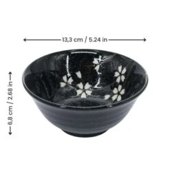 Set Of 5 Japanese Bowls - Spring 11 Set Of 5 Japanese Bowls - Spring -Shibui Store Coffret5BolsJaponaisSpring min