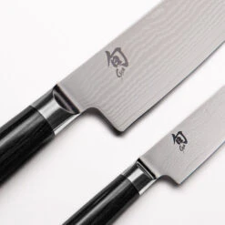 Shun Classic 2-Piece Knife Set – Utility & Santoku -Shibui Store DAMASCUS 4