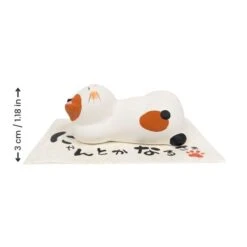 Cat Figurine Savasana -Shibui Store FigurineChatSavasana min