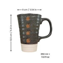 Large Japanese Mug - Black -Shibui Store GrandMugJaponaisNoir min