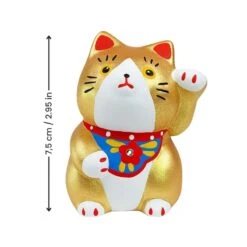 Golden Maneki Neko -Shibui Store ManekiNekoDore min