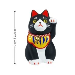 Black Color Maneki Neko -Shibui Store ManekiNekoNoir min
