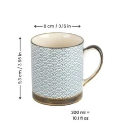 Japanese Mug - Seigaiha Pattern 7 Japanese Mug - Seigaiha Pattern -Shibui Store MugJaponaisMotifSeigaiha min