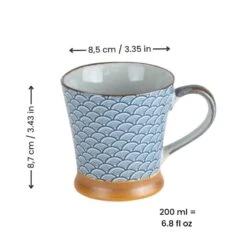 Blue Japanese Mug -Shibui Store MugMotifJaponaisBleu min