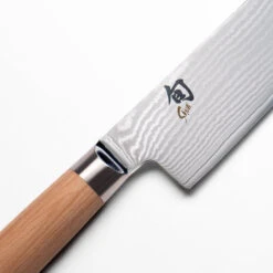 Shun Classic White Santoku Knife – 7.1 In -Shibui Store SANTOKU7White 2