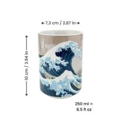 Japanese Great Wave Mug -Shibui Store TasseJaponaiseGrandeVague min