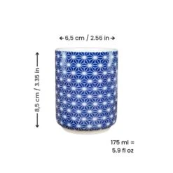 Japanese Tea Cup - Yunomi Asanoha -Shibui Store TasseJaponaiseYunomiAsanoha min