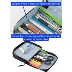 Japanese Pencil Case - Raymay Fujii Large -Shibui Store UDJ PAPET282 min