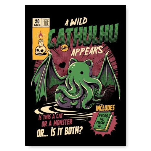 Japanese Poster - Cathulhu