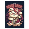 Maneki Neko Poster -Shibui Store affiche japonaise maneki neko a3 646