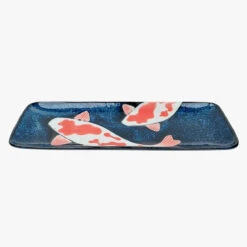 Sushi Plate - Koi Fish -Shibui Store assiette a sushi carpe koi 447
