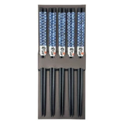 Japanese Chopsticks - Asanoha Blue