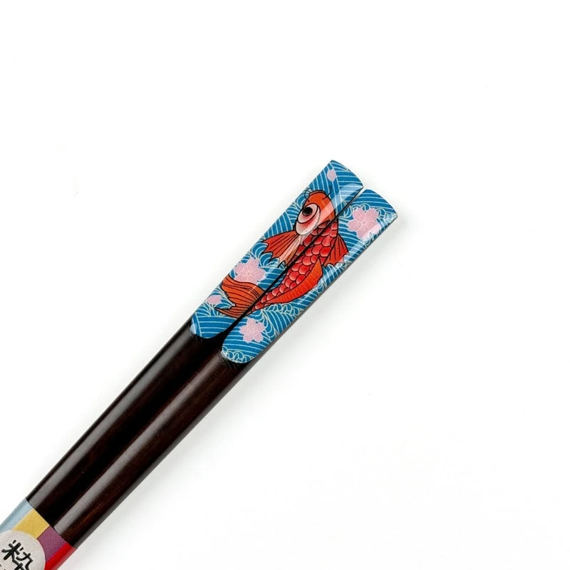 Japanese Chopsticks - Koi Fish 4 Japanese Chopsticks - Koi Fish - Image 2