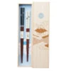 Chopsticks Set Fuji In Japan -Shibui Store baguettes japonaises coffret fuji 355
