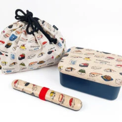 Japanese Chopsticks & Sushi Cat Box -Shibui Store baguettes japonaises coffret sushi cat 482