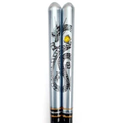 Japanese Chopsticks - Silver Dragon -Shibui Store baguettes japonaises dragon argentees 619