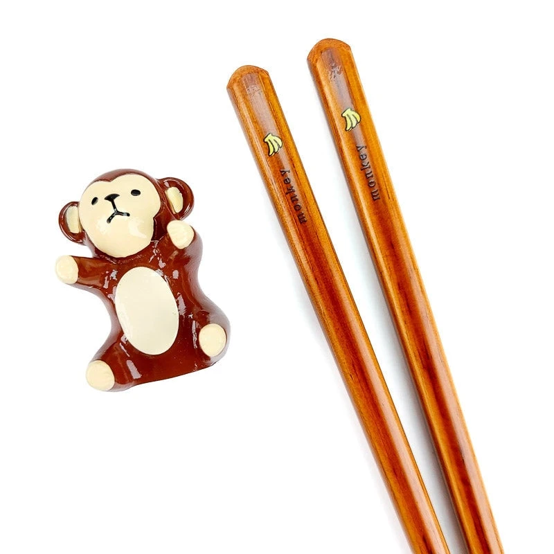 Japanese Chopsticks - Monkey 6 Japanese Chopsticks - Monkey - Image 4