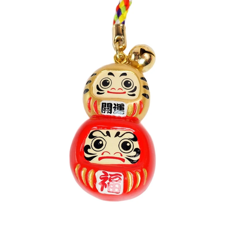 Daruma Cell Phone Charm 4 Daruma Cell Phone Charm - Image 2