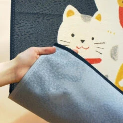 Blue Noren Maneki Neko 9 Blue Noren Maneki Neko -Shibui Store blue noren maneki neko 866