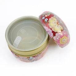 Red Metal Japanese Tea Box 9 Red Metal Japanese Tea Box -Shibui Store boite a the metal japon rouge 395