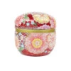 Red Metal Japanese Tea Box -Shibui Store boite a the metal japon rouge 880