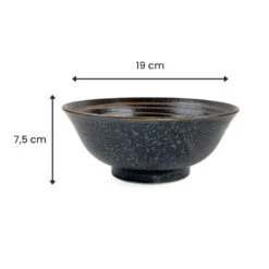 Japanese Ramen Bowl - Kuro -Shibui Store bol a ramen japonais kuro 555
