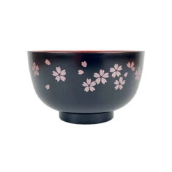 Japanese Soup Bowl - Black Sakura -Shibui Store bol a soupe japonais black sakura 181