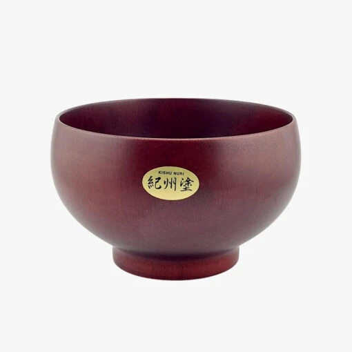 Japanese Wooden Bowl - Kishu Nuri