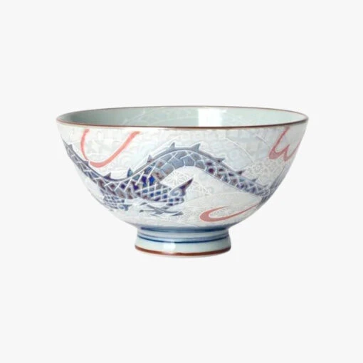 Japanese Ceramic Bowl - Dragon