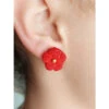 Japanese Flower Earrings -Shibui Store boucles doreilles japonaises fleur 998
