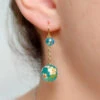 Dangle Earrings -Shibui Store boucles doreilles japonaises pendantes 188
