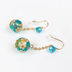 Dangle Earrings -Shibui Store boucles doreilles japonaises pendantes 287