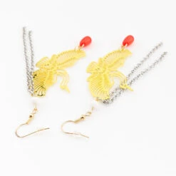 Crane Earrings - Tsuru -Shibui Store boucles doreilles japonaises tsuru 260