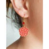 Japanese Knot Earrings -Shibui Store boucles doreilles noeud japonais 378